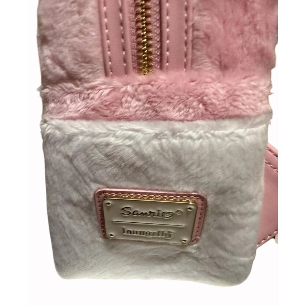 NWT Sanrio Loungefly Exclusive My Melody Plush Cosplay Mini Backpack - Picture 5 of 7